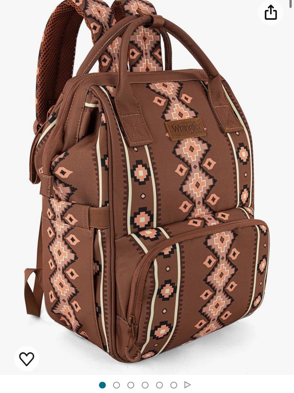 Wrangler diaper bag